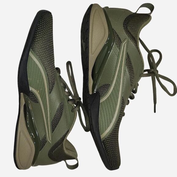 Olive green Puma trainers Women's 8.5 - Picture 6 of 8